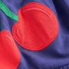 Enola Appliqué Jersey Dress Starboard Blue Giant Cherries Enola Appliqué Jersey Dress Starboard Blue Giant Cherries