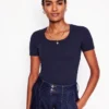 Essential Jersey T-Shirt Navy