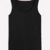Essential Scoop-Neck Tank Black Essential Scoop-Neck Tank Black
