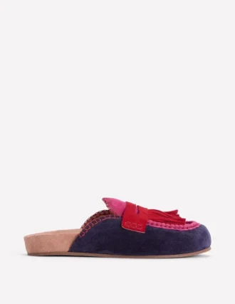 Etta Ghillie Mule Clogs Colourblock
