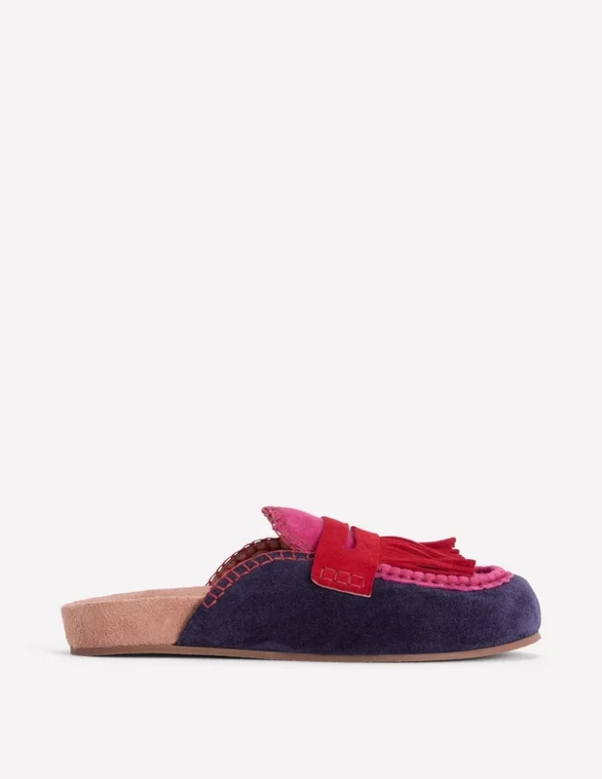 Etta Ghillie Mule Clogs Colourblock Etta Ghillie Mule Clogs Colourblock