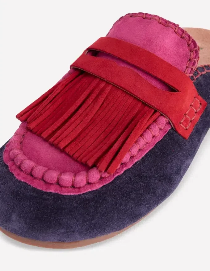 Etta Ghillie Mule Clogs Colourblock Etta Ghillie Mule Clogs Colourblock