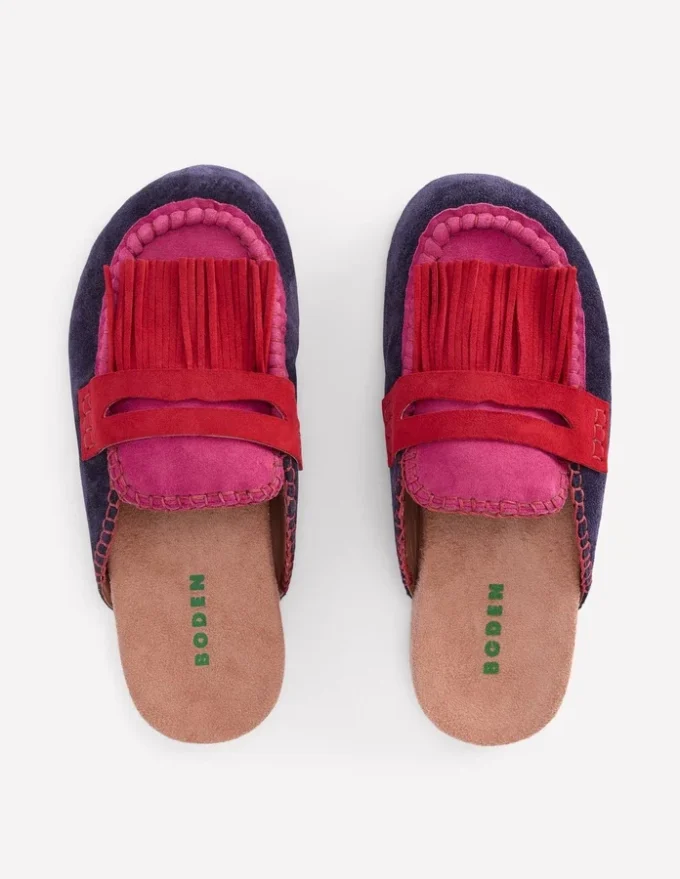 Etta Ghillie Mule Clogs Colourblock Etta Ghillie Mule Clogs Colourblock