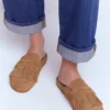 Etta Ghillie Mule Clogs Tan Etta Ghillie Mule Clogs Tan