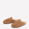 Etta Ghillie Mule Clogs Tan Etta Ghillie Mule Clogs Tan