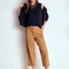 Eva Cashmere Crew Cardigan Navy Eva Cashmere Crew Cardigan Navy