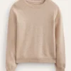 Eva Cashmere Crew Neck Sweater Chinchilla Melange Eva Cashmere Crew Neck Sweater Chinchilla Melange