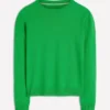Eva Cashmere Crew Neck Sweater Sapling Green Eva Cashmere Crew Neck Sweater Sapling Green