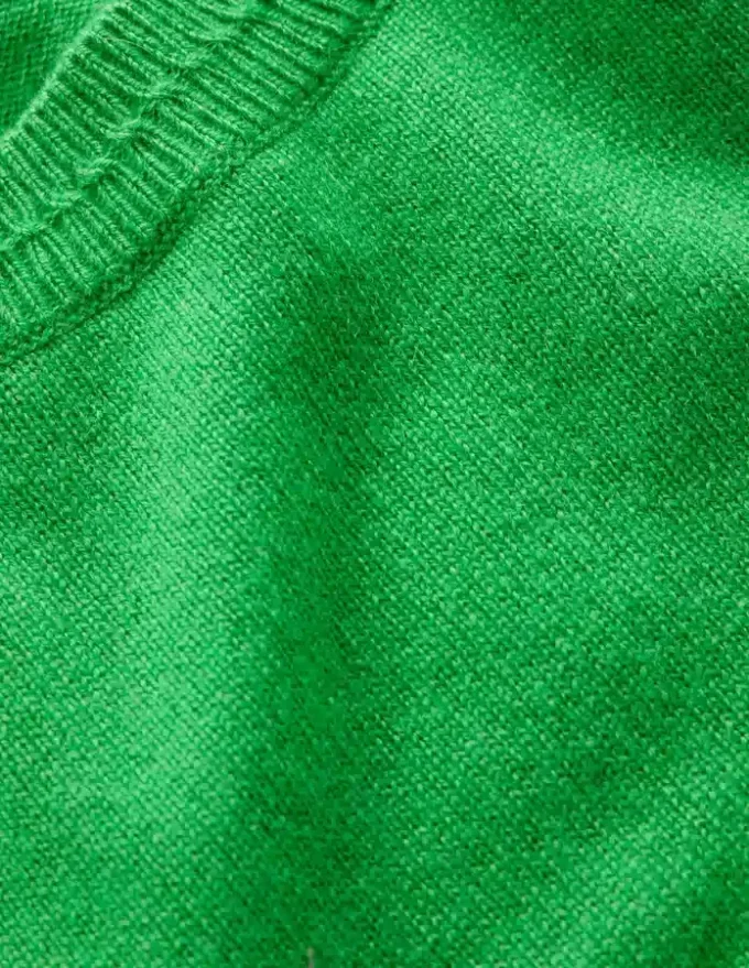 Eva Cashmere Crew Neck Sweater Sapling Green Eva Cashmere Crew Neck Sweater Sapling Green
