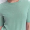 Eva Cashmere T-Shirt Celadon Blue Eva Cashmere T-Shirt Celadon Blue