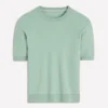 Eva Cashmere T-Shirt Celadon Blue Eva Cashmere T-Shirt Celadon Blue