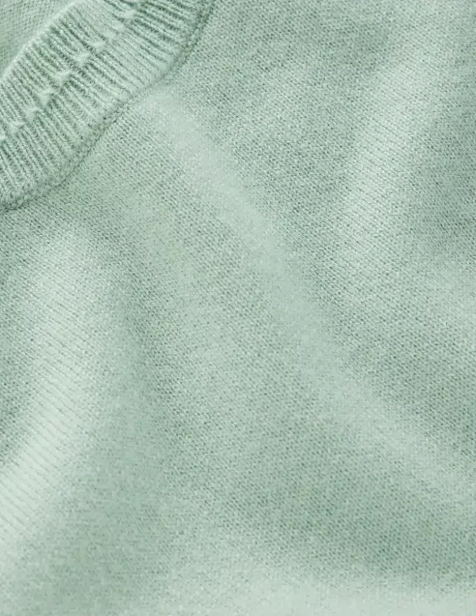 Eva Cashmere T-Shirt Celadon Blue Eva Cashmere T-Shirt Celadon Blue