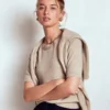 Eva Cashmere T-Shirt Chinchilla Melange Eva Cashmere T-Shirt Chinchilla Melange