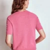 Eva Cashmere T-Shirt Rose Pink Melange Eva Cashmere T-Shirt Rose Pink Melange