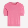 Eva Cashmere T-Shirt Rose Pink Melange Eva Cashmere T-Shirt Rose Pink Melange