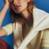 Eva Cashmere T-Shirt Sandstone Yellow
