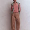 Eva Cashmere V-Neck Sweater Camelia Pink Eva Cashmere V-Neck Sweater Camelia Pink