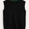 Eva Cashmere Vest Black Eva Cashmere Vest Black
