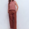 Eva Cashmere Vest Camelia Pink Eva Cashmere Vest Camelia Pink