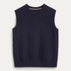 Eva Cashmere Vest Navy Eva Cashmere Vest Navy