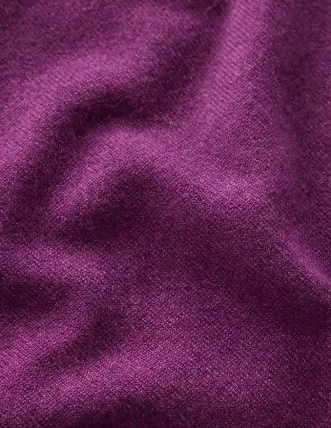 Eva Cashmere Vest Plum Melange Eva Cashmere Vest Plum Melange