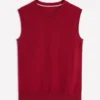 Eva Cashmere Vest Red Liquorice Eva Cashmere Vest Red Liquorice