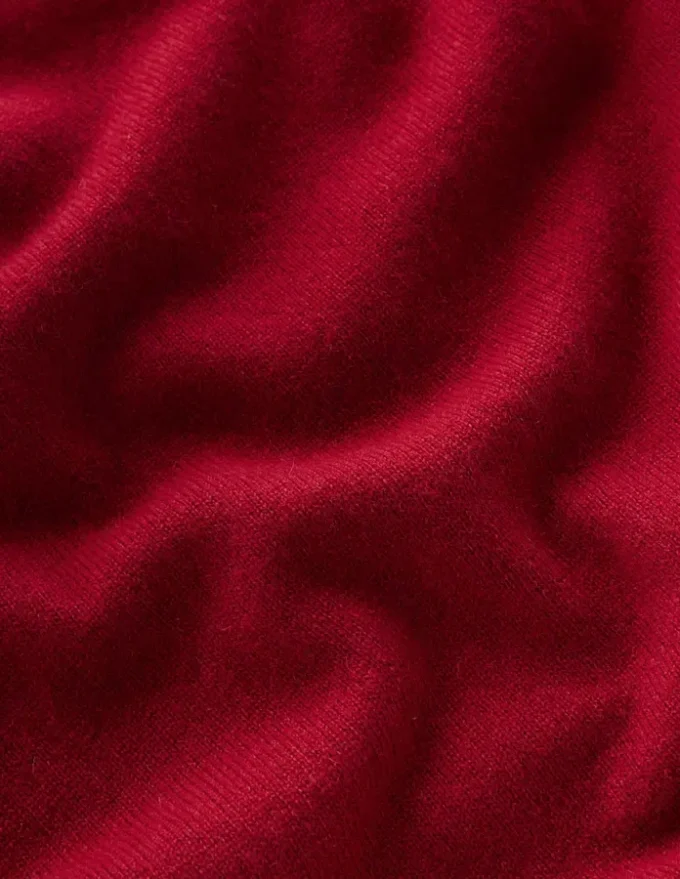 Eva Cashmere Vest Red Liquorice Eva Cashmere Vest Red Liquorice
