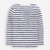 Everyday Long Sleeve T-Shirt Soft Ivory/ College Navy