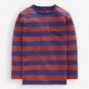 Everyday Long Sleeve T-Shirt Starboard Blue/ Chestnut Brown Everyday Long Sleeve T-Shirt Starboard Blue/ Chestnut Brown