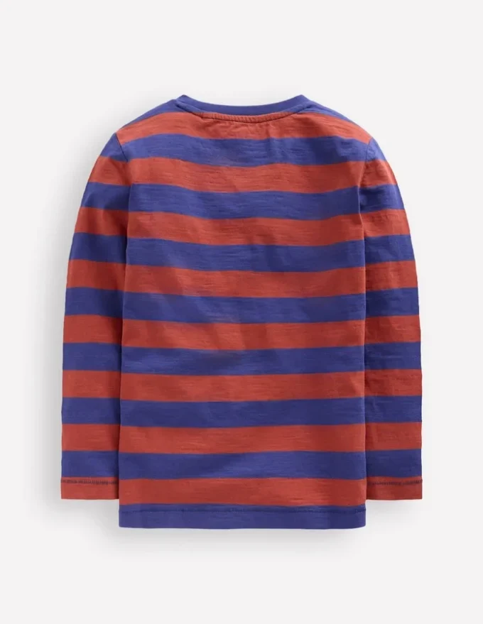 Everyday Long Sleeve T-Shirt Starboard Blue/ Chestnut Brown Everyday Long Sleeve T-Shirt Starboard Blue/ Chestnut Brown