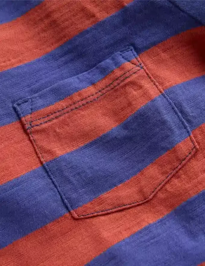 Everyday Long Sleeve T-Shirt Starboard Blue/ Chestnut Brown Everyday Long Sleeve T-Shirt Starboard Blue/ Chestnut Brown