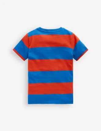 Everyday Short Sleeve T-Shirt AURORA RED / DIRECTOIRE BLUE