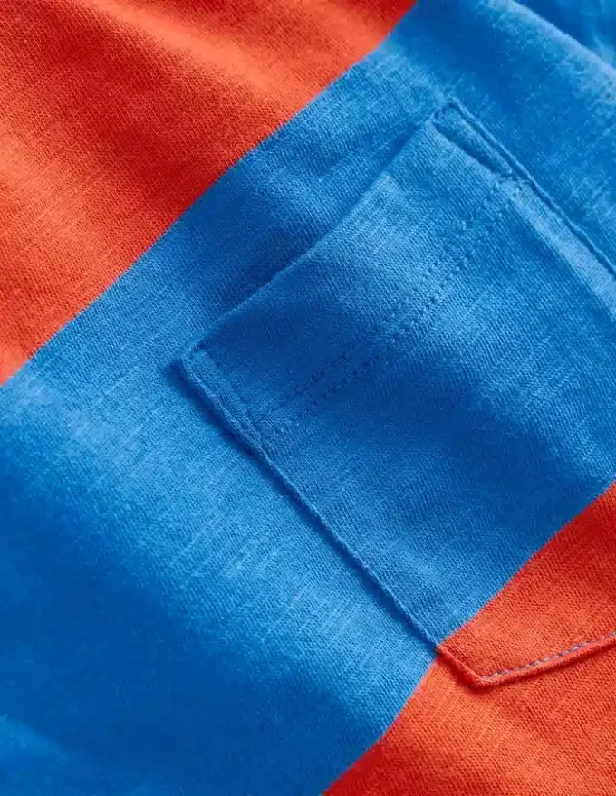 Everyday Short Sleeve T-Shirt AURORA RED / DIRECTOIRE BLUE