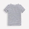 Everyday Short Sleeve T-Shirt Ivory/College Navy