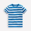 Everyday Short Sleeve T-Shirt Kingfisher Blue/ Soft Ivory