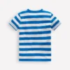 Everyday Short Sleeve T-Shirt Kingfisher Blue/ Soft Ivory