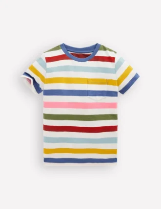 Everyday Short Sleeve T-Shirt Multi Stripe