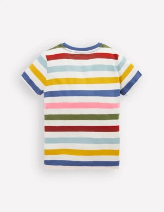 Everyday Short Sleeve T-Shirt Multi Stripe