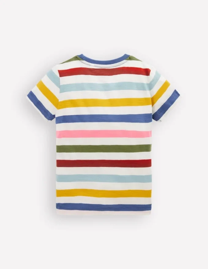 Everyday Short Sleeve T-Shirt Multi Stripe