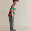 Everyday Short Sleeve T-Shirt Shamrock Green/Chintz Pink