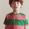 Everyday Short Sleeve T-Shirt Shamrock Green/Chintz Pink