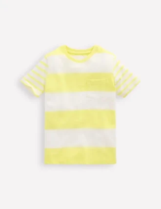 Everyday Short Sleeve T-Shirt Yellow Hotch sleeve