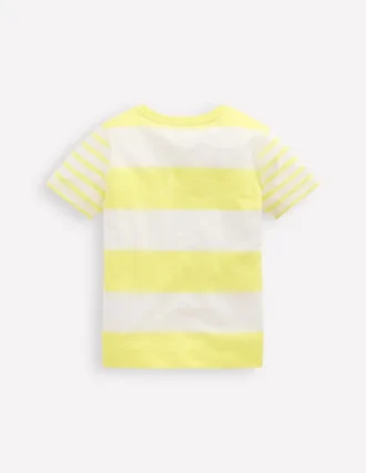 Everyday Short Sleeve T-Shirt Yellow Hotch sleeve