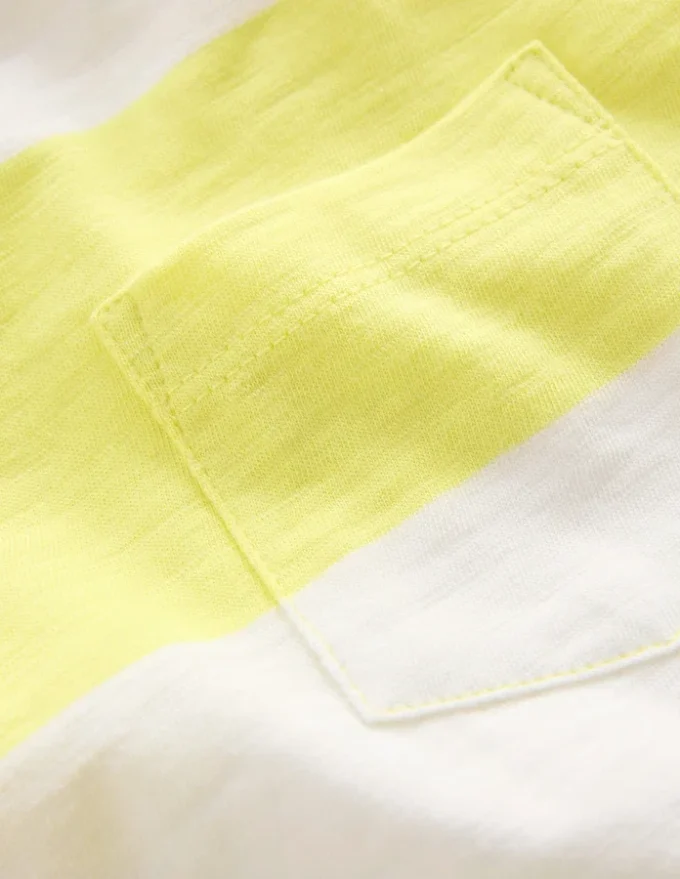 Everyday Short Sleeve T-Shirt Yellow Hotch sleeve