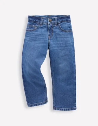 Everyday Straight Jeans Mid Wash