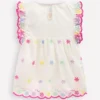Fabric Mix Broderie Top Coconut Milk Fabric Mix Broderie Top Coconut Milk