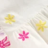 Fabric Mix Broderie Top Coconut Milk Fabric Mix Broderie Top Coconut Milk