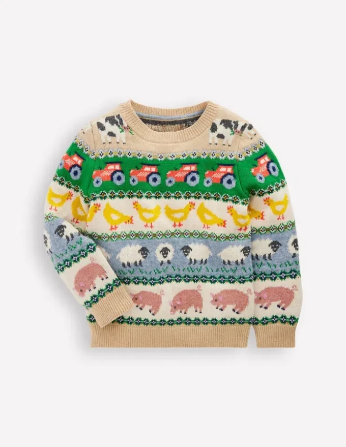Fair Isle Jumper Farm Animals Fair Isle Jumper Farm Animals