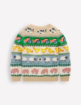 Fair Isle Jumper Farm Animals