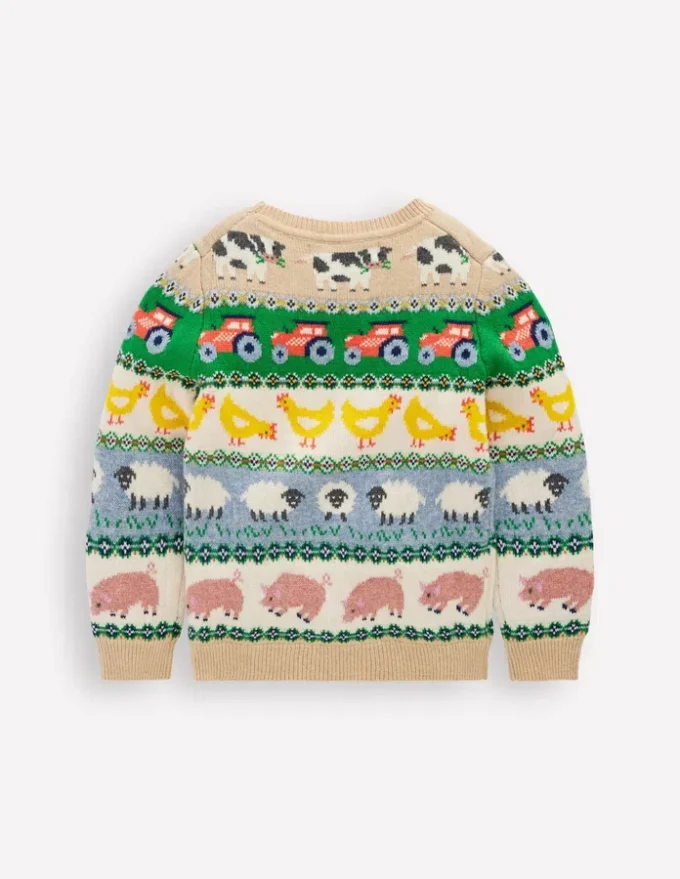 Fair Isle Jumper Farm Animals Fair Isle Jumper Farm Animals
